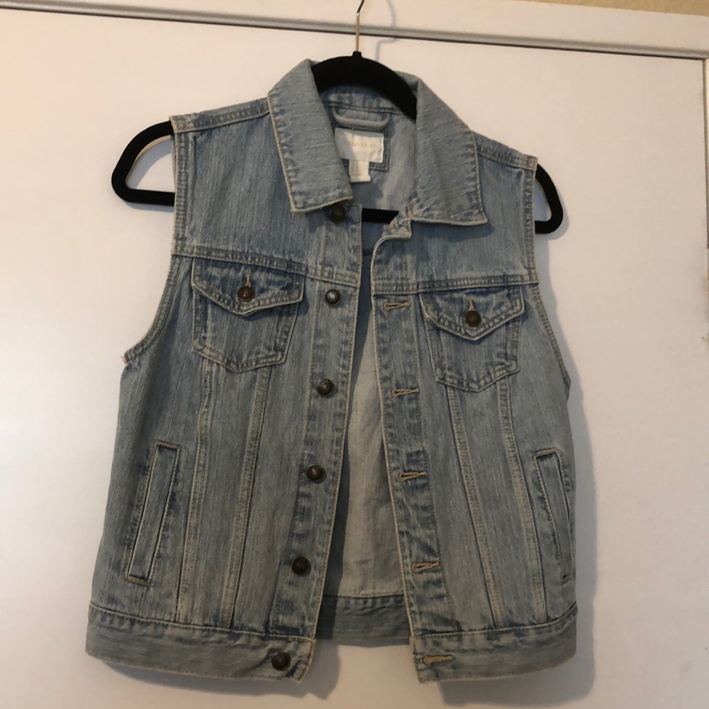 Forever 21 Denim Vest